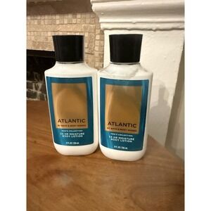 (2) Bath & Body Works Men's Collection Atlantic Body Lotion ~ New ~